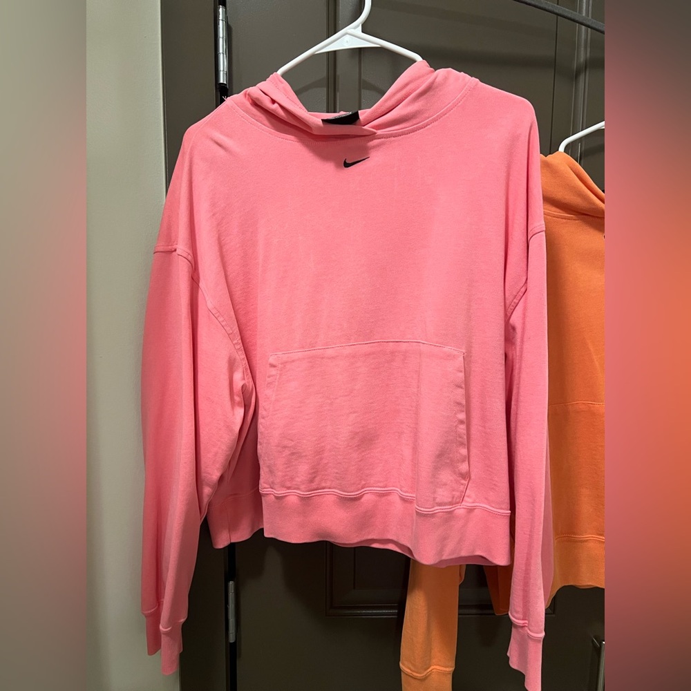 Nike Women's Pink Hoodie